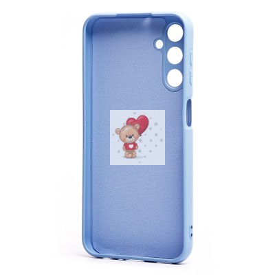 Чехол-накладка для Samsung  A245 Galaxy A24 4G (светло-фиолетовый) Activ Full Original Design