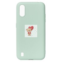 Чехол-накладка для Samsung A015 Galaxy A01 (светло-зеленый) Activ Full Original Design