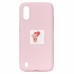Чехол-накладка для Samsung A015 Galaxy A01 (светло-розовый) Activ Full Original Design