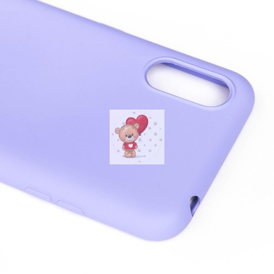 Чехол-накладка для Samsung A015 Galaxy A01 (светло-фиолетовый) Activ Full Original Design