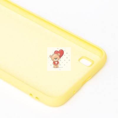 Чехол-накладка для Samsung A015 Galaxy A01 (желтый) Activ Full Original Design