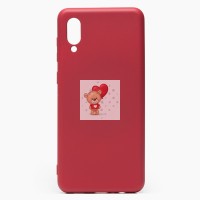 Чехол-накладка для Samsung A022 Galaxy A02 (бордовый) Activ Full Original Design