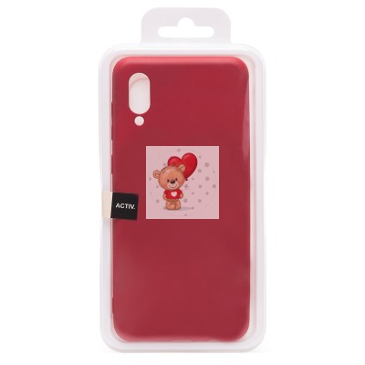 Чехол-накладка для Samsung A022 Galaxy A02 (бордовый) Activ Full Original Design