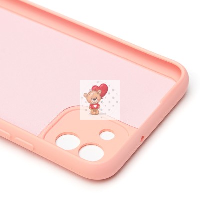 Чехол-накладка для Samsung A035 Galaxy A03 (светло-розовый) Activ Full Original Design