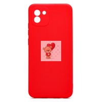 Чехол-накладка для Samsung A035 Galaxy A03 (красный) Activ Full Original Design