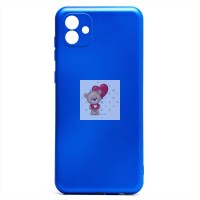 Чехол-накладка для Samsung A045 Galaxy A04 (синий) Activ Full Original Design