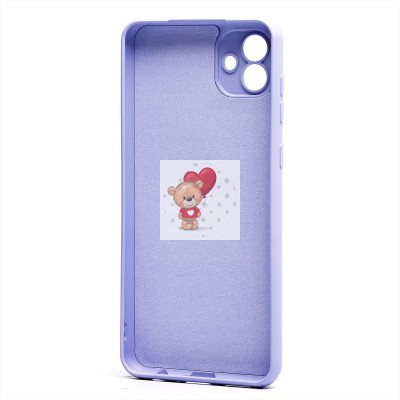 Чехол-накладка для Samsung A045 Galaxy A04 (светло-фиолетовый) Activ Full Original Design