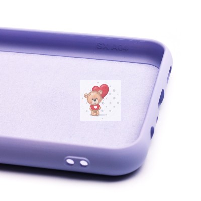 Чехол-накладка для Samsung A045 Galaxy A04 (светло-фиолетовый) Activ Full Original Design