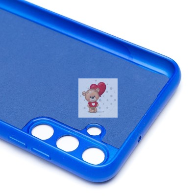 Чехол-накладка для Samsung A047 Galaxy A04s (синий) Activ Full Original Design