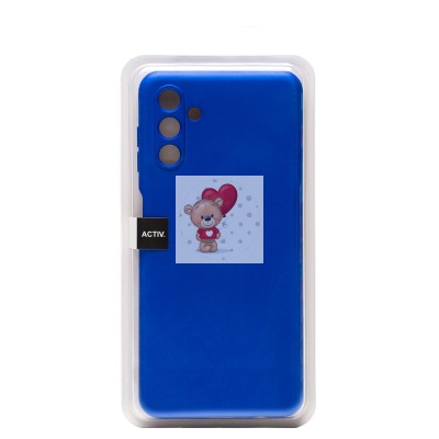Чехол-накладка для Samsung A047 Galaxy A04s (синий) Activ Full Original Design
