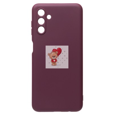 Чехол-накладка для Samsung A047 Galaxy A04s (бордовый) Activ Full Original Design