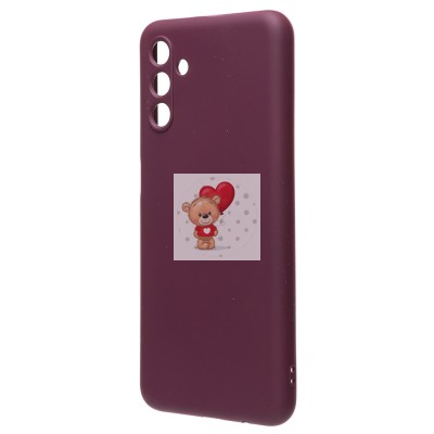 Чехол-накладка для Samsung A047 Galaxy A04s (бордовый) Activ Full Original Design