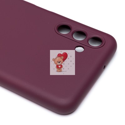 Чехол-накладка для Samsung A047 Galaxy A04s (бордовый) Activ Full Original Design