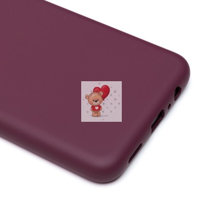 Чехол-накладка для Samsung A047 Galaxy A04s (бордовый) Activ Full Original Design