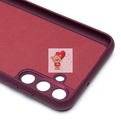 Чехол-накладка для Samsung A047 Galaxy A04s (бордовый) Activ Full Original Design