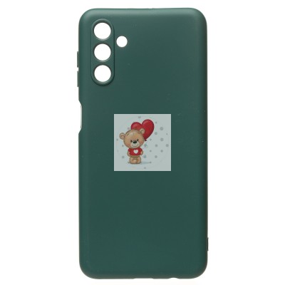 Чехол-накладка для Samsung A047 Galaxy A04s (темно-зеленый) Activ Full Original Design