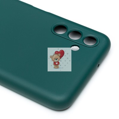 Чехол-накладка для Samsung A047 Galaxy A04s (темно-зеленый) Activ Full Original Design