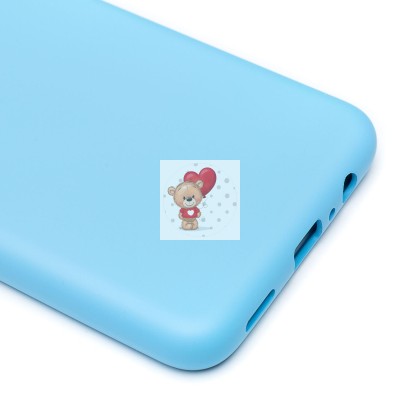 Чехол-накладка для Samsung A047 Galaxy A04s (голубой) Activ Full Original Design