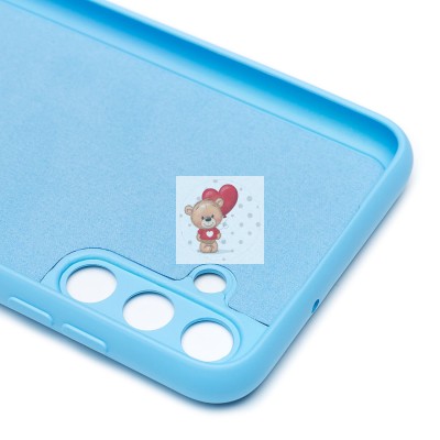 Чехол-накладка для Samsung A047 Galaxy A04s (голубой) Activ Full Original Design