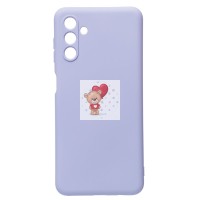 Чехол-накладка для Samsung A047 Galaxy A04s (светло-фиолетовый) Activ Full Original Design