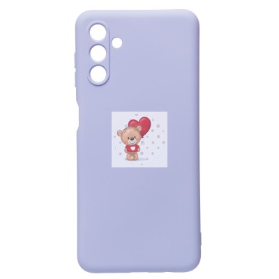 Чехол-накладка для Samsung A047 Galaxy A04s (светло-фиолетовый) Activ Full Original Design