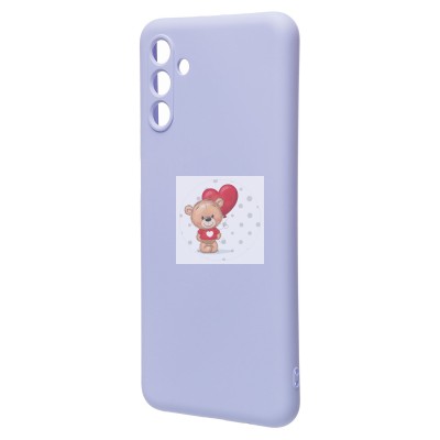 Чехол-накладка для Samsung A047 Galaxy A04s (светло-фиолетовый) Activ Full Original Design