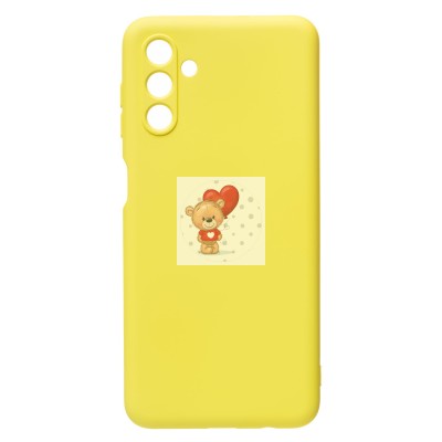 Чехол-накладка для Samsung A047 Galaxy A04s (желтый) Activ Full Original Design