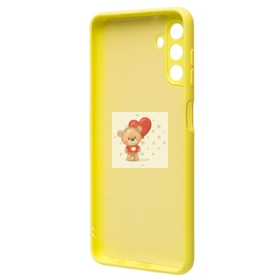 Чехол-накладка для Samsung A047 Galaxy A04s (желтый) Activ Full Original Design