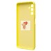 Чехол-накладка для Samsung A047 Galaxy A04s (желтый) Activ Full Original Design