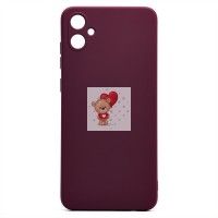 Чехол-накладка для Samsung A055 Galaxy A05 (бордовый) Activ Full Original Design