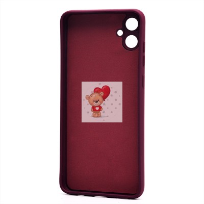 Чехол-накладка для Samsung A055 Galaxy A05 (бордовый) Activ Full Original Design