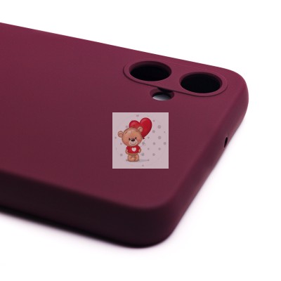 Чехол-накладка для Samsung A055 Galaxy A05 (бордовый) Activ Full Original Design