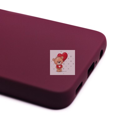 Чехол-накладка для Samsung A055 Galaxy A05 (бордовый) Activ Full Original Design