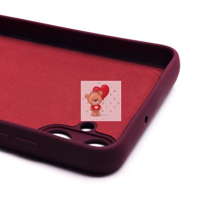 Чехол-накладка для Samsung A055 Galaxy A05 (бордовый) Activ Full Original Design