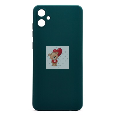 Чехол-накладка для Samsung A055 Galaxy A05 (темно-зеленый) Activ Full Original Design