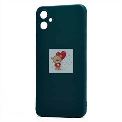 Чехол-накладка для Samsung A055 Galaxy A05 (темно-зеленый) Activ Full Original Design