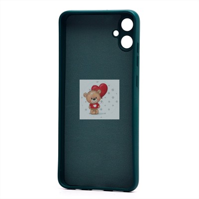 Чехол-накладка для Samsung A055 Galaxy A05 (темно-зеленый) Activ Full Original Design