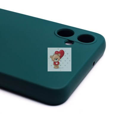 Чехол-накладка для Samsung A055 Galaxy A05 (темно-зеленый) Activ Full Original Design