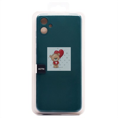Чехол-накладка для Samsung A055 Galaxy A05 (темно-зеленый) Activ Full Original Design
