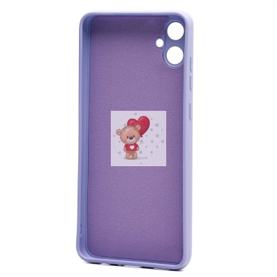 Чехол-накладка для Samsung A055 Galaxy A05 (светло-фиолетовый) Activ Full Original Design