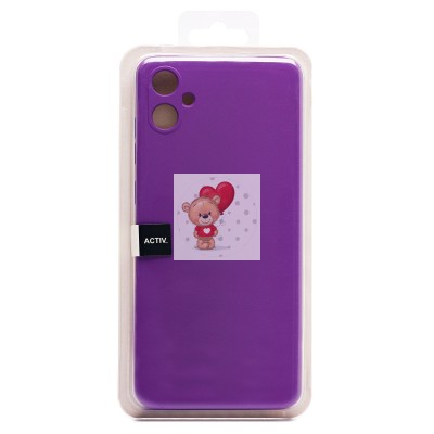 Чехол-накладка для Samsung A055 Galaxy A05 (фиолетовый) Activ Full Original Design