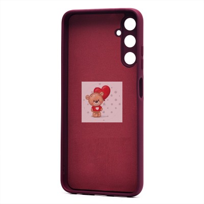 Чехол-накладка для Samsung A057 Galaxy A05s (бордовый) Activ Full Original Design