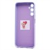 Чехол-накладка для Samsung A057 Galaxy A05s (светло-фиолетовый) Activ Full Original Design