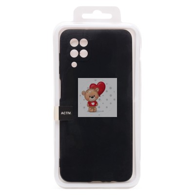 Чехол-накладка для Samsung A125 Galaxy A12 (черный) Activ Full Original Design