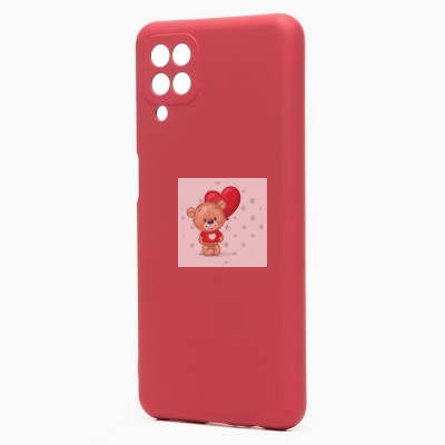 Чехол-накладка для Samsung A125 Galaxy A12 (бордовый) Activ Full Original Design