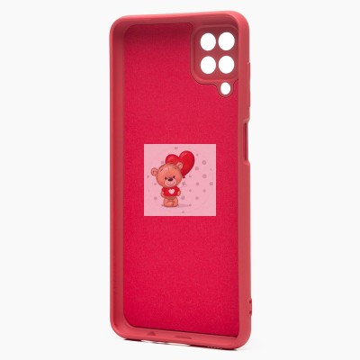 Чехол-накладка для Samsung A125 Galaxy A12 (бордовый) Activ Full Original Design