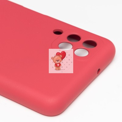 Чехол-накладка для Samsung A125 Galaxy A12 (бордовый) Activ Full Original Design