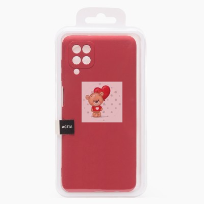 Чехол-накладка для Samsung A125 Galaxy A12 (бордовый) Activ Full Original Design