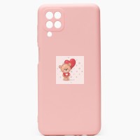 Чехол-накладка для Samsung A125 Galaxy A12 (светло-розовый) Activ Full Original Design