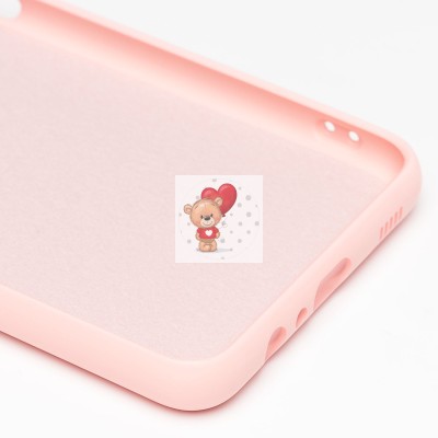 Чехол-накладка для Samsung A125 Galaxy A12 (светло-розовый) Activ Full Original Design